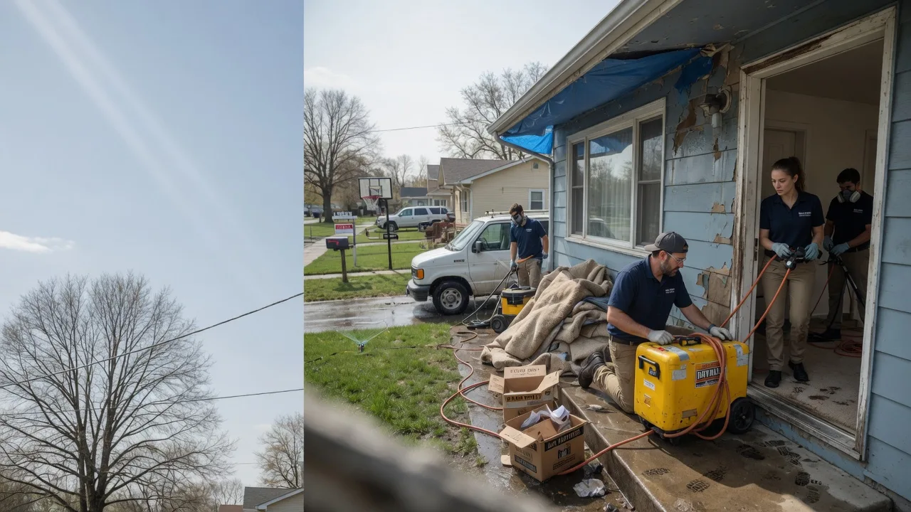 Basement Flood Cleanup in Wilton, WI near me